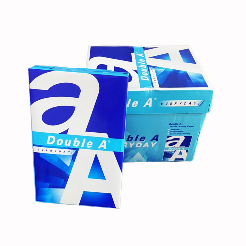 Giấy A4 Double A định lượng 70gsm - thùng 5 ram
