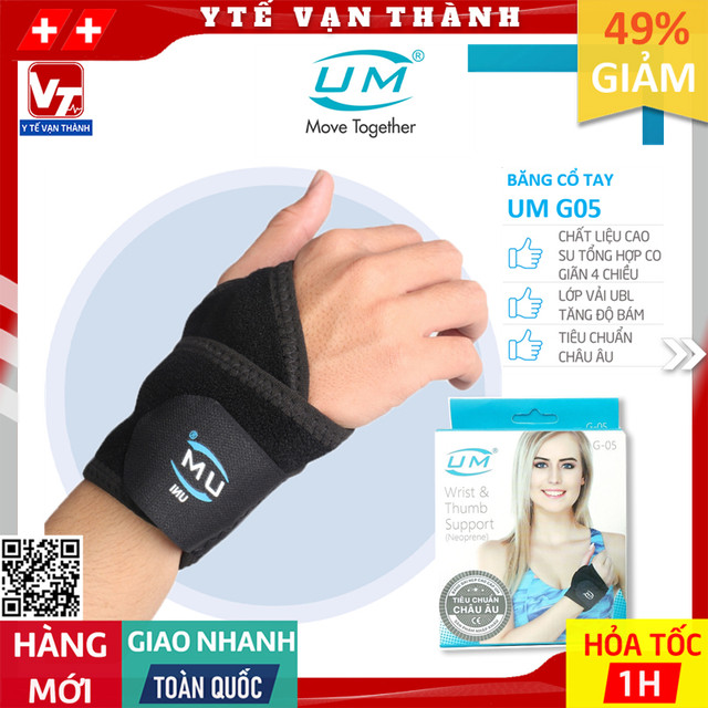 ✅ băng cổ tay united medicare um-g05 | tiêu chuẩn châu âu -vt0901 - y tế vạn thành