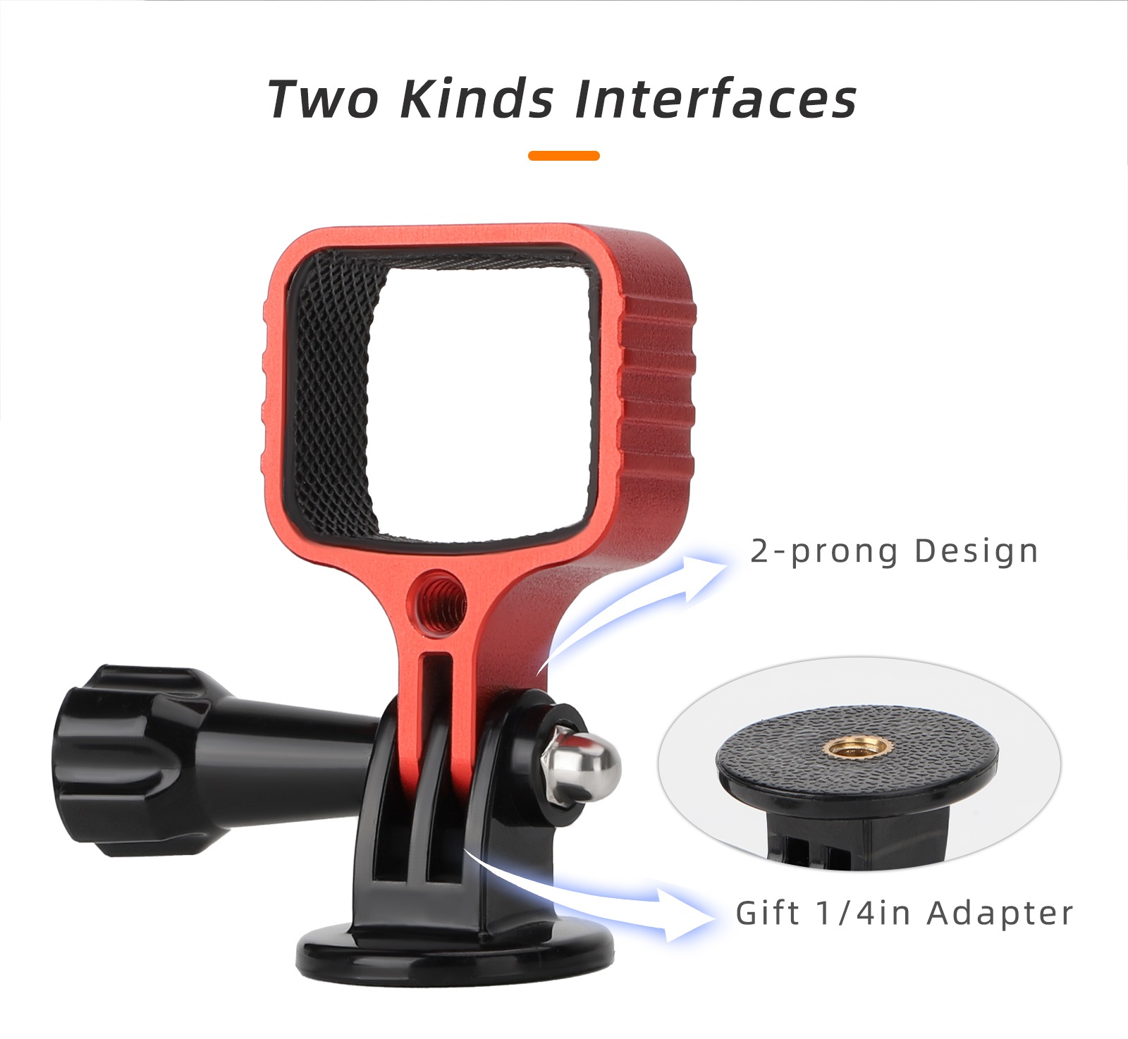 For DJI OSMO POCKET3 Metal Expansion Adapter Head Camera Fixed Bezel Bracket Accessories