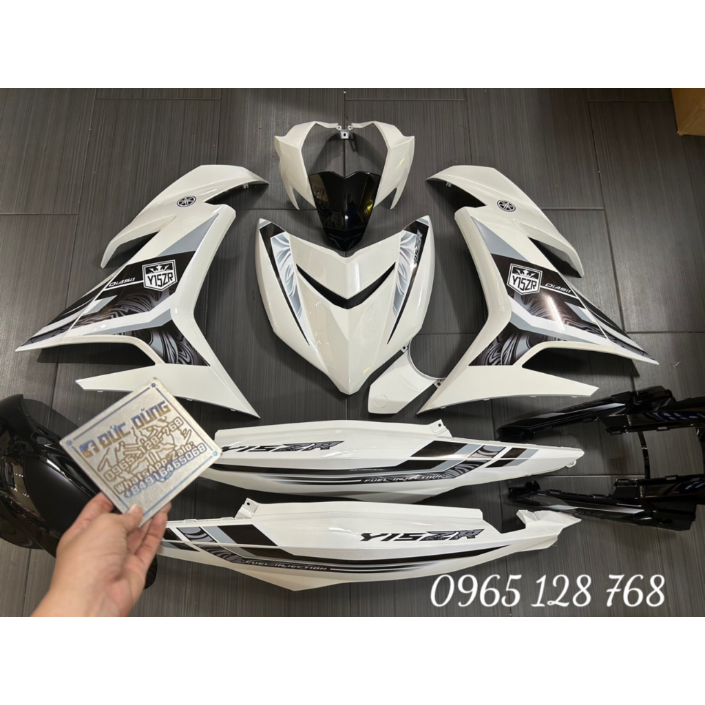 Dàn áo Ex 150 mới trắng đen tem đẹp