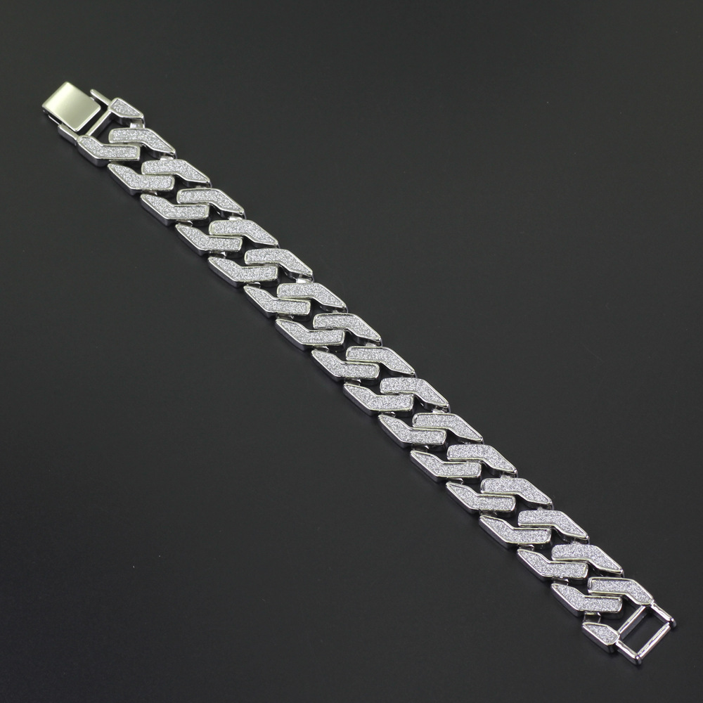 Hip%20hop%20iced%20out%20bracelet%20%20male%20fashion%20Hiphop%20cuban%20chain%20bracelet%20vintage%20shipping%20-%20Image%204