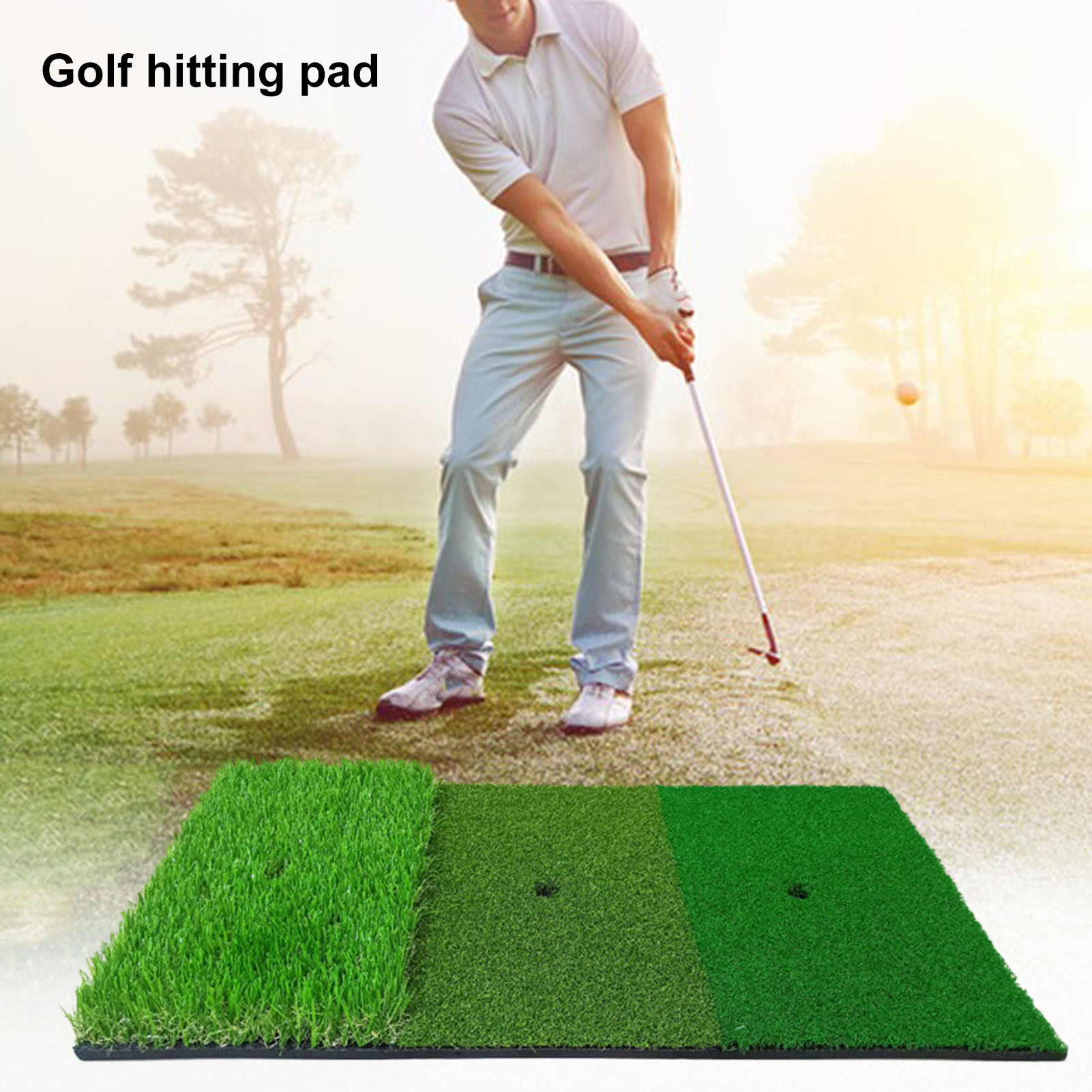 Convenient and Efficient Golf Training Tool Golf Training Mat Improve Your Golf Swing with Precision Training Mat Indoor/outdoor Golf Aid less Than