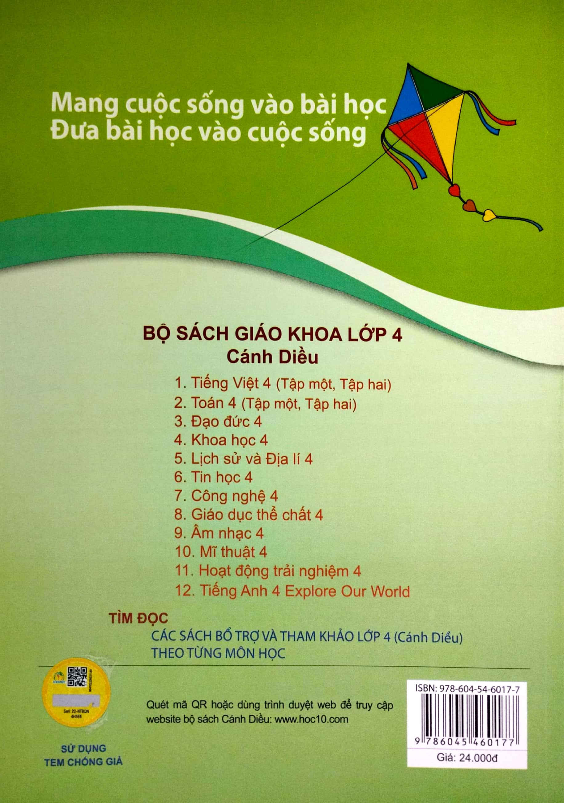 Sách Fahasa - Vở Bài Tập Toán 4 - Tập 2 (Cánh Diều) (2023)