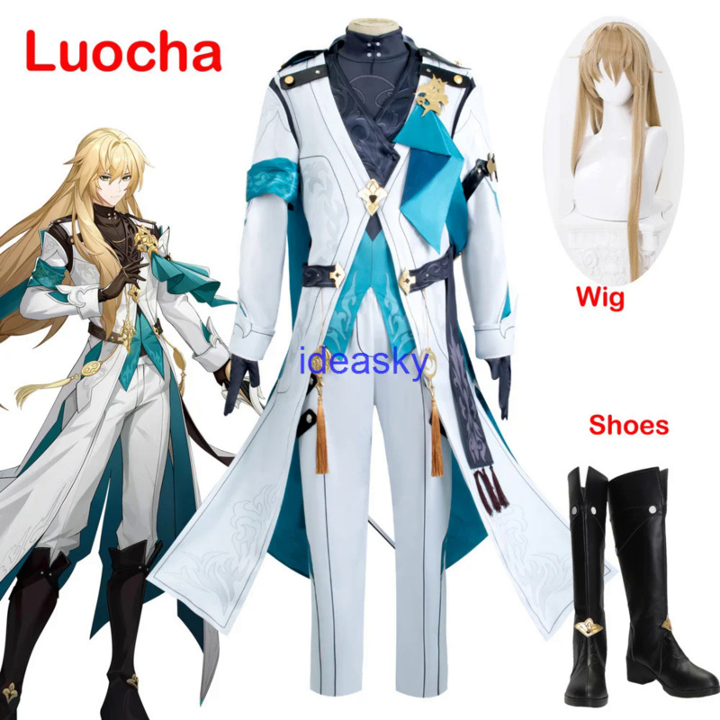New%20Luocha%20Cosplay%20Honkai%20Star%20Rail%20necklace%20Cosplay%20Costume%20StarRail%20Luo%20Cha%20Shoe%20Wig%20Anime%20Chinese%20Game%20Halloween%20Outfit%20Women%20Men%20-%20Image%208