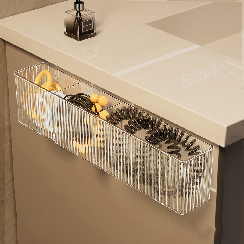 JJT [Miễn Phí Vận Chuyển]Kệ giá lưu trữ Kệ phòng tắm vật liệu acrylic giá Rack drainable giá lưu trữ punch-miễn phí treo tường giá treo tường giá lưu trữ