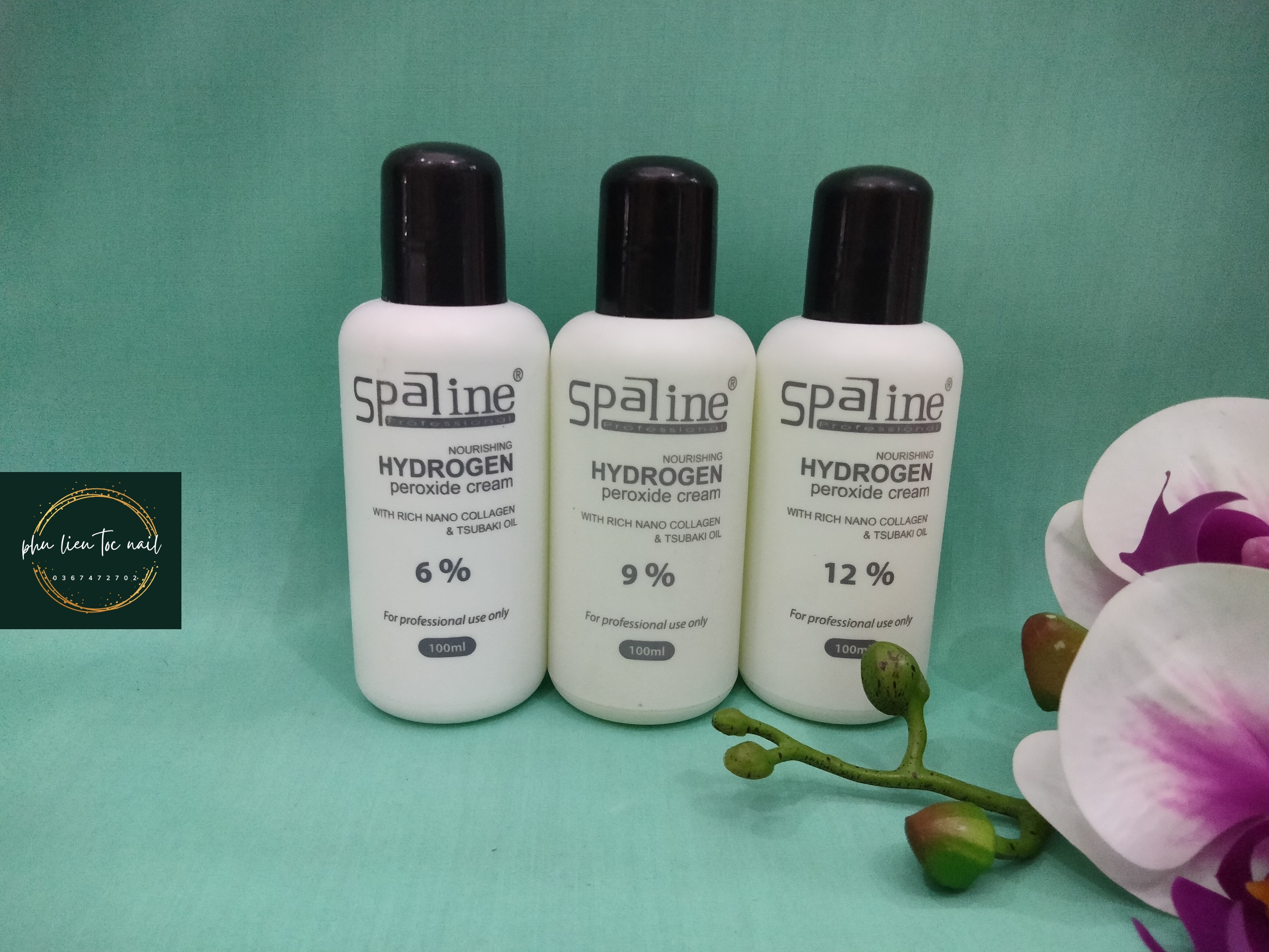 1 kem oxy trợ nhuộm spaline 100ml - trường thọ, tđ