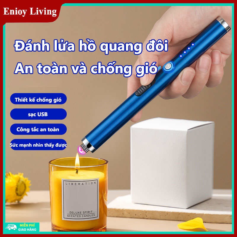 [FREESHIP] Đánh lửa, thiết bị đánh lửa di động, đánh lửa bếp gas di động, xách tay, sạc lại, bật lửa thời trang, bật lửa USB, đánh lửa bếp điện, đánh lửa bếp BH05833