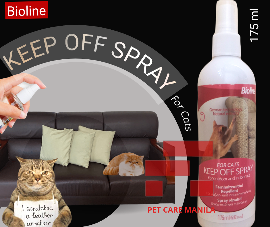 Bioline KEEP OFF SPRAY for CATS, 175ml Lazada PH