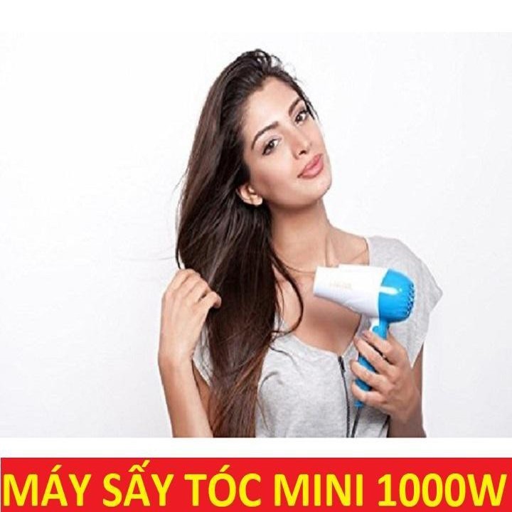 Máy sấy tóc NOVA gấp gọn 1000w mẫu mới new NOVA