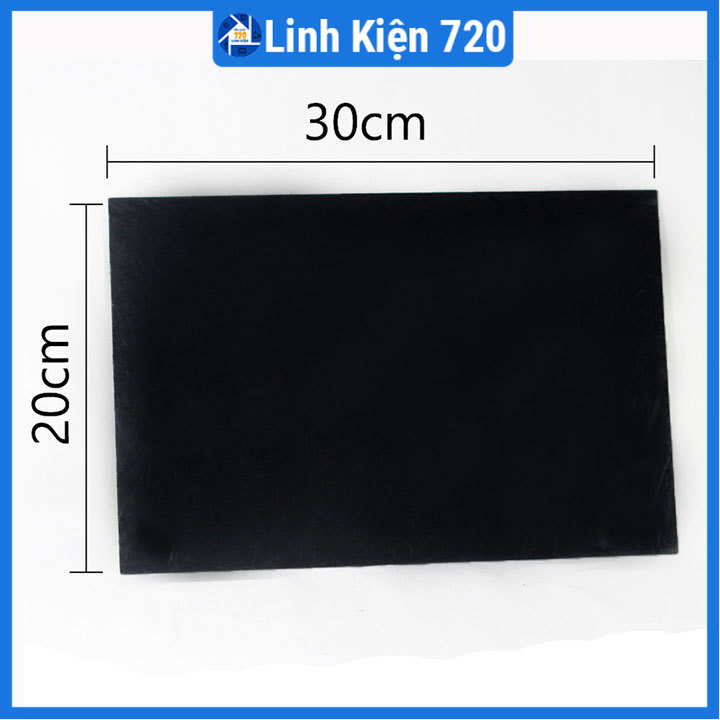 Mica Đen A4 20x30Cm Dày 2mm