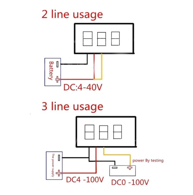 0.28%20Inch%202.5V-40V%20Mini%20Digital%20Voltmeter%20Voltage%20Tester%20Meter%20Red/Blue/yellow/green%20LED%20Screen%20Electronic%20Parts%20Accessories%20-%20Image%204