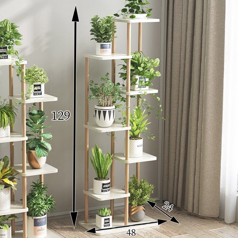 【miss000.】Plant Rack Balcony Plant Stand Flower Pot Stand Flower Rack