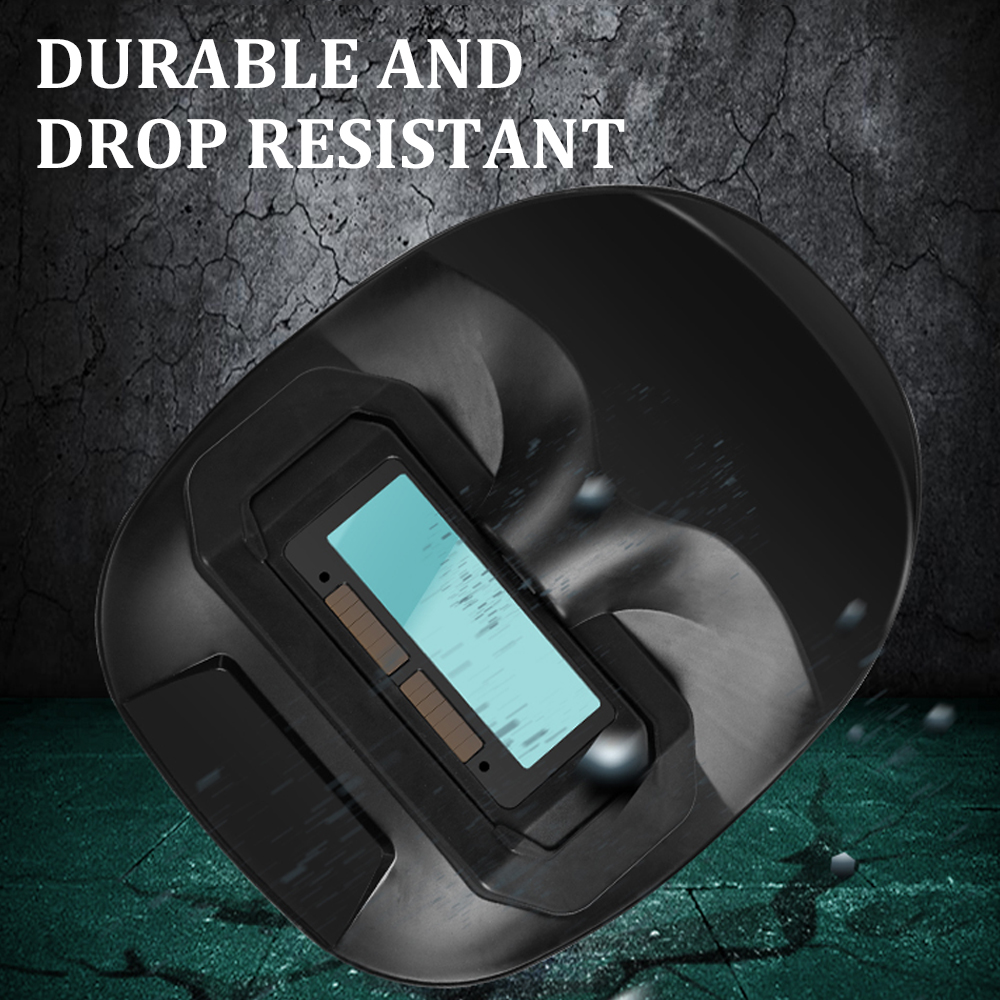 DIPPRUN Light-changing glasses, welding mask, fully automatic light-changing protective mask, anti-grill face protection, welding mask, head-mounted welding helmet