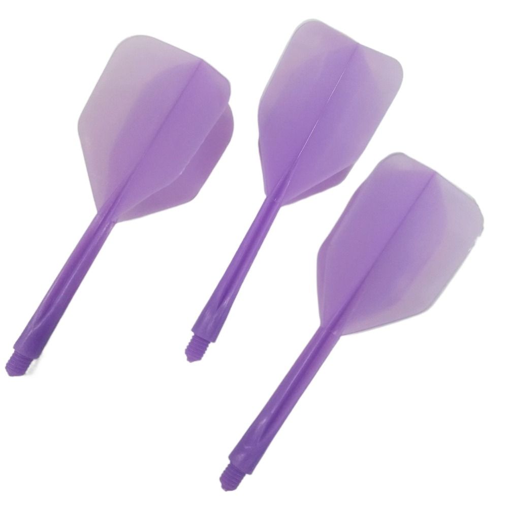 TRTEWWS 3PCS Chống rơi Đuôi phi tiêu Trục nhựa 2ba Phi Tiêu chuyến bay Đồ chơi ném Mềm Chuyến bay phi tiêu