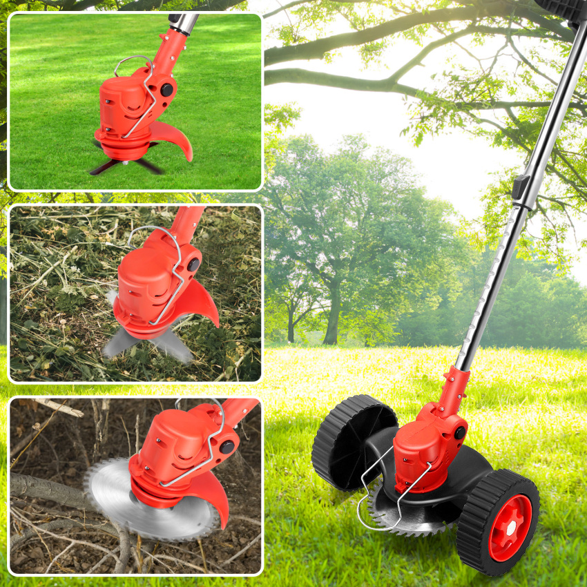 Garden Grass Trimmer Metal Blade Cordless Electric Garden Strimmers