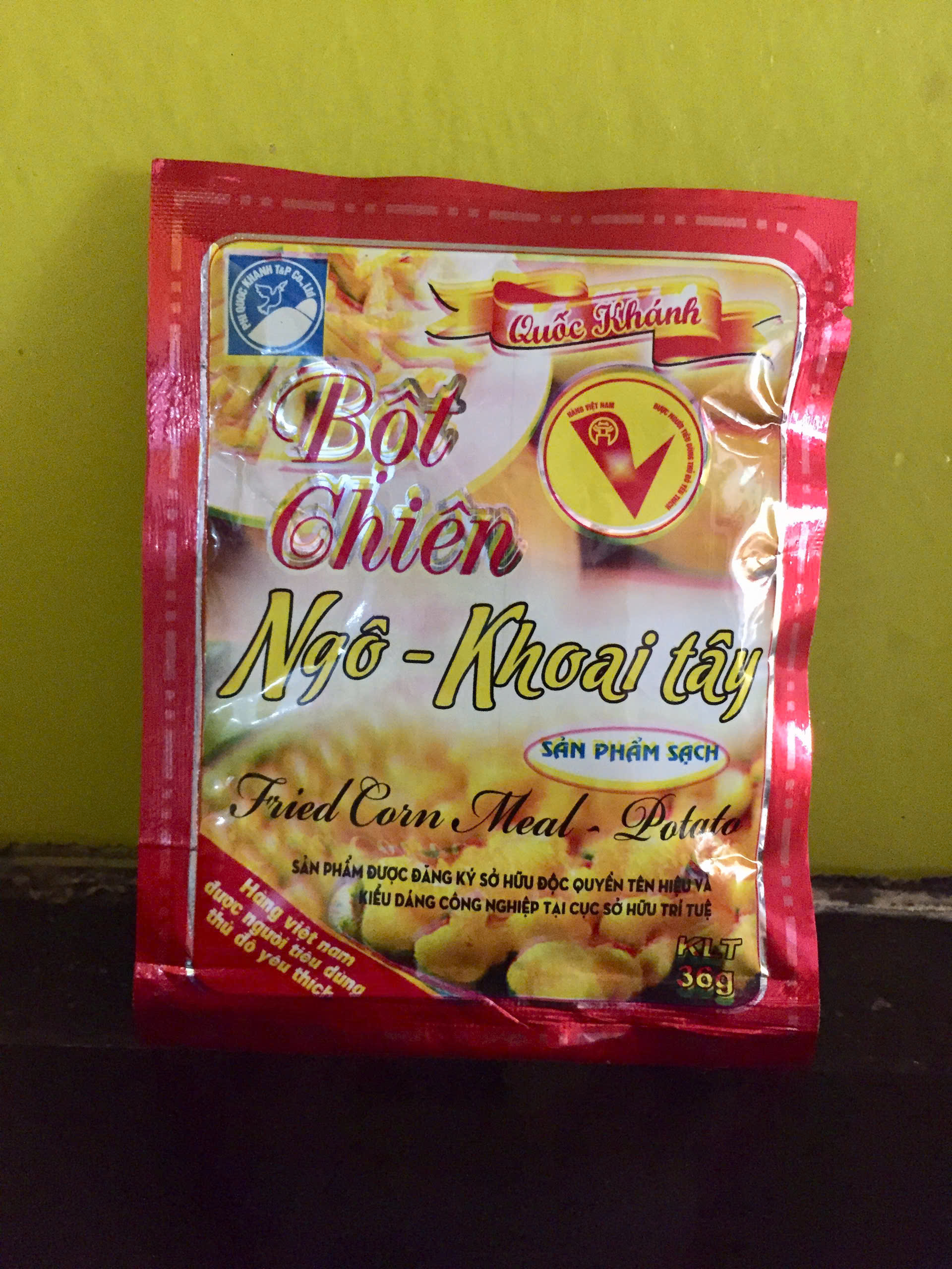 Bột chiên Ngô khoai tây 36g/1 gói
