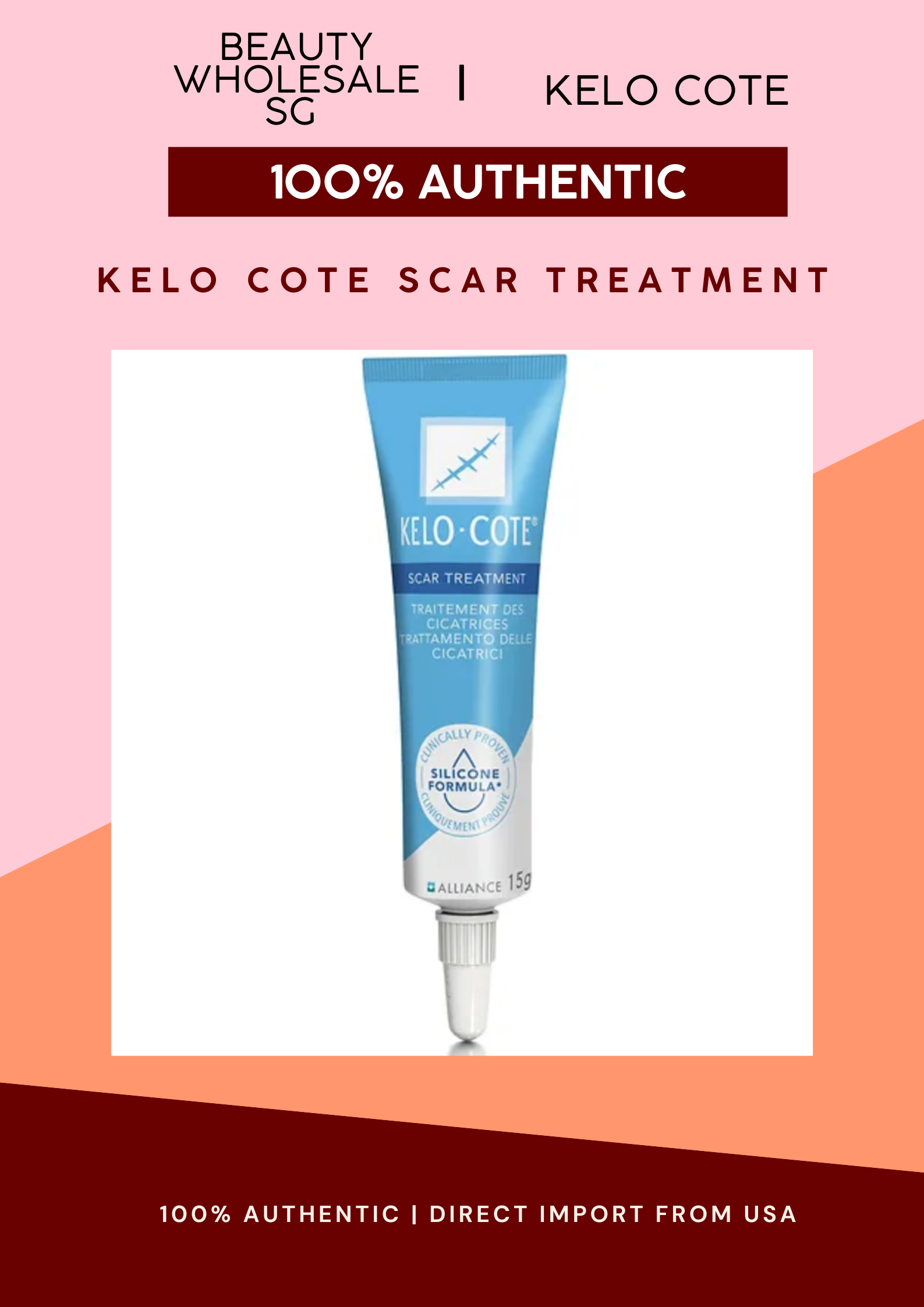 Kelo Cote Scar Treatment 15g (Exp Jul 2024) Lazada Singapore