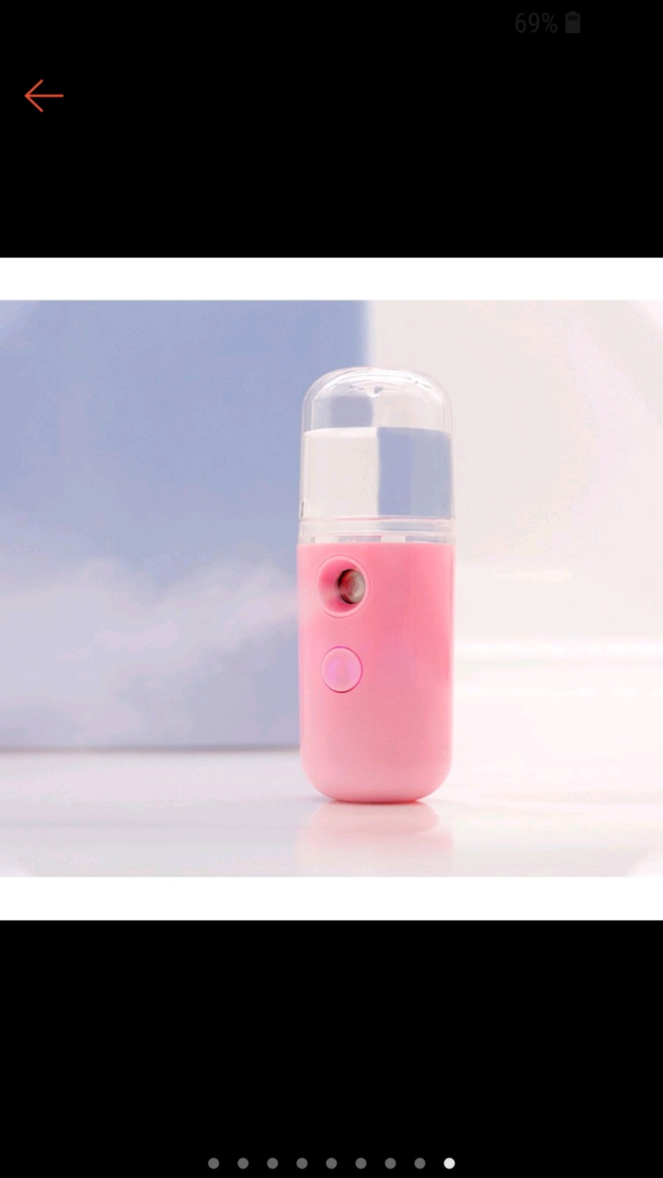 Máy xông mặt phun sương nano cầm tay mini