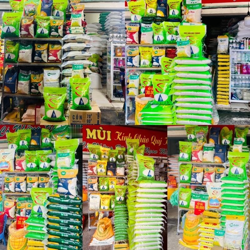 Gạo ST25 Đăc Sản Sóc Trăng (Bao 5 ký Gạo Thơm Cao Cấp )