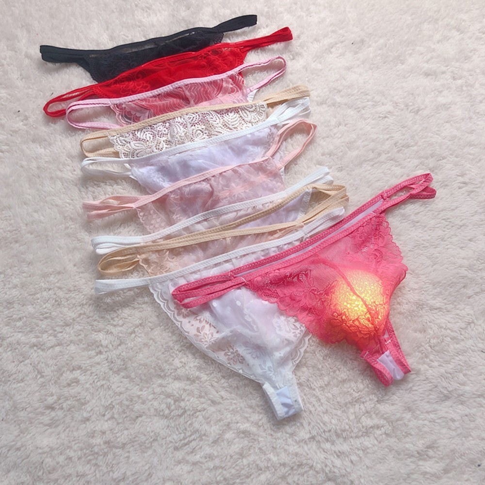 【BLUEHOPE】 Bikini Underpant Breathable Briefs Comfortable G String Pouch Sheer Soft