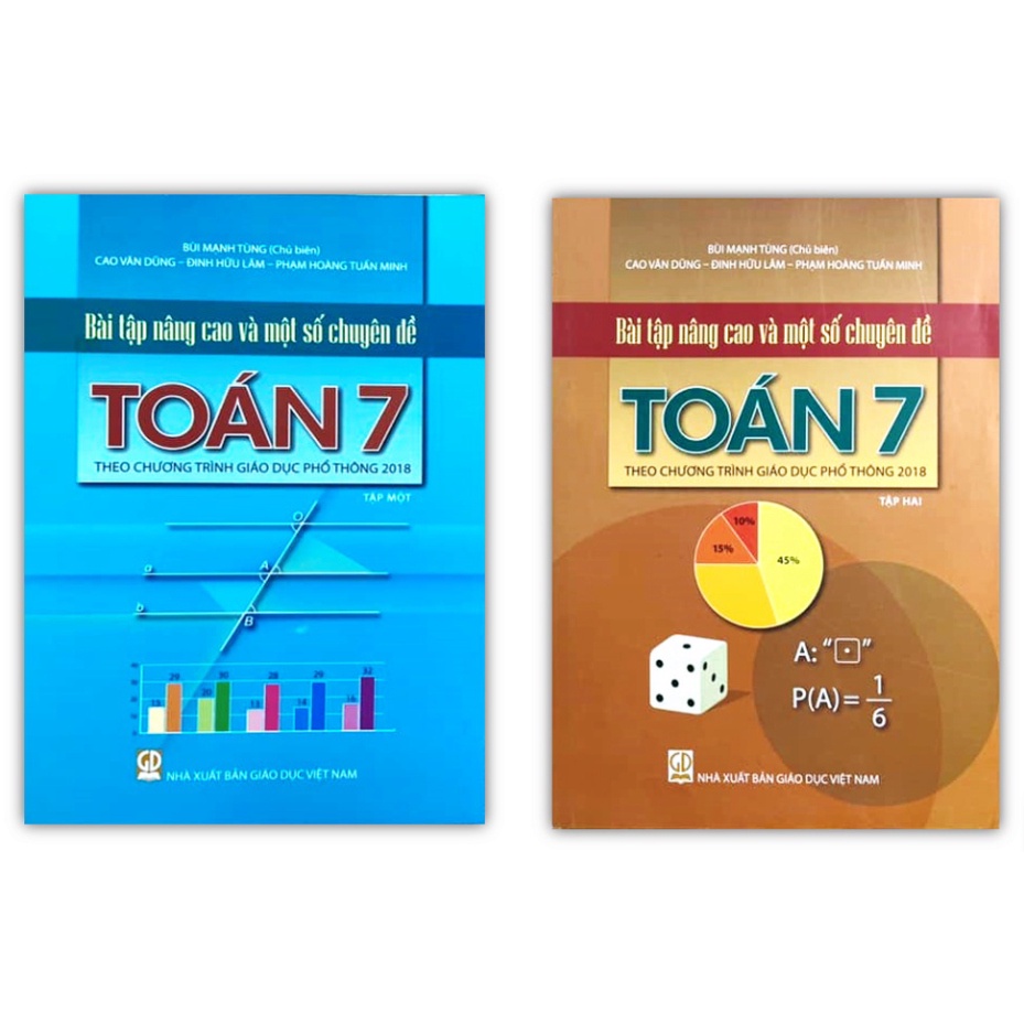 Sách - Combo Bài tập nâng cao và một số chuyên đề Toán 7 -