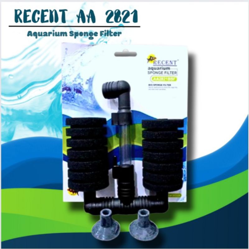 Media Filter Biosponge filter aquarium RECENT AA 2821