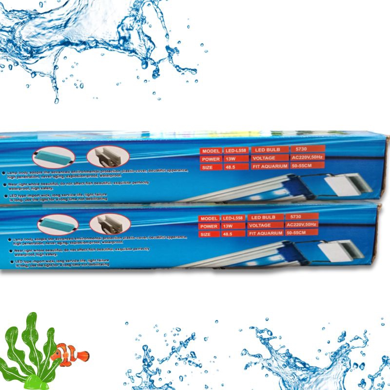 LAMPU ATAS AQUARIUM AQUASCAPE LED LUCKINESS 558