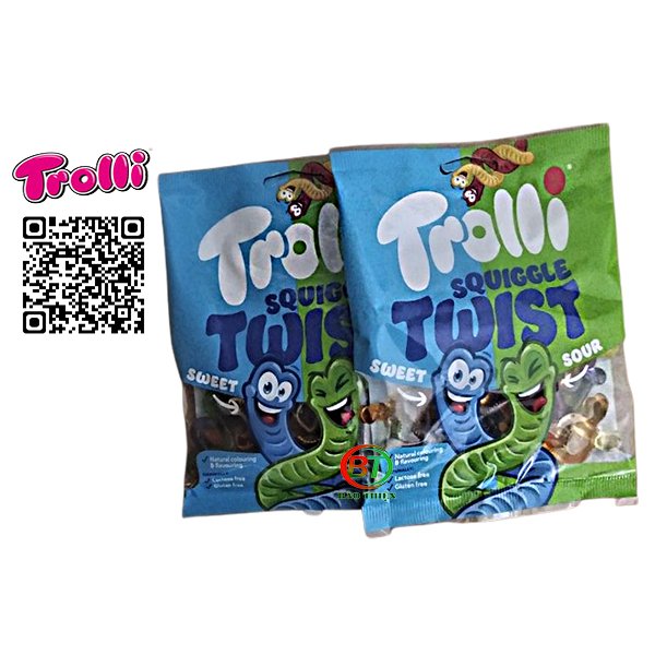 Kẹo dẻo Trolli (nhiều vị) gói 77g tới 230g