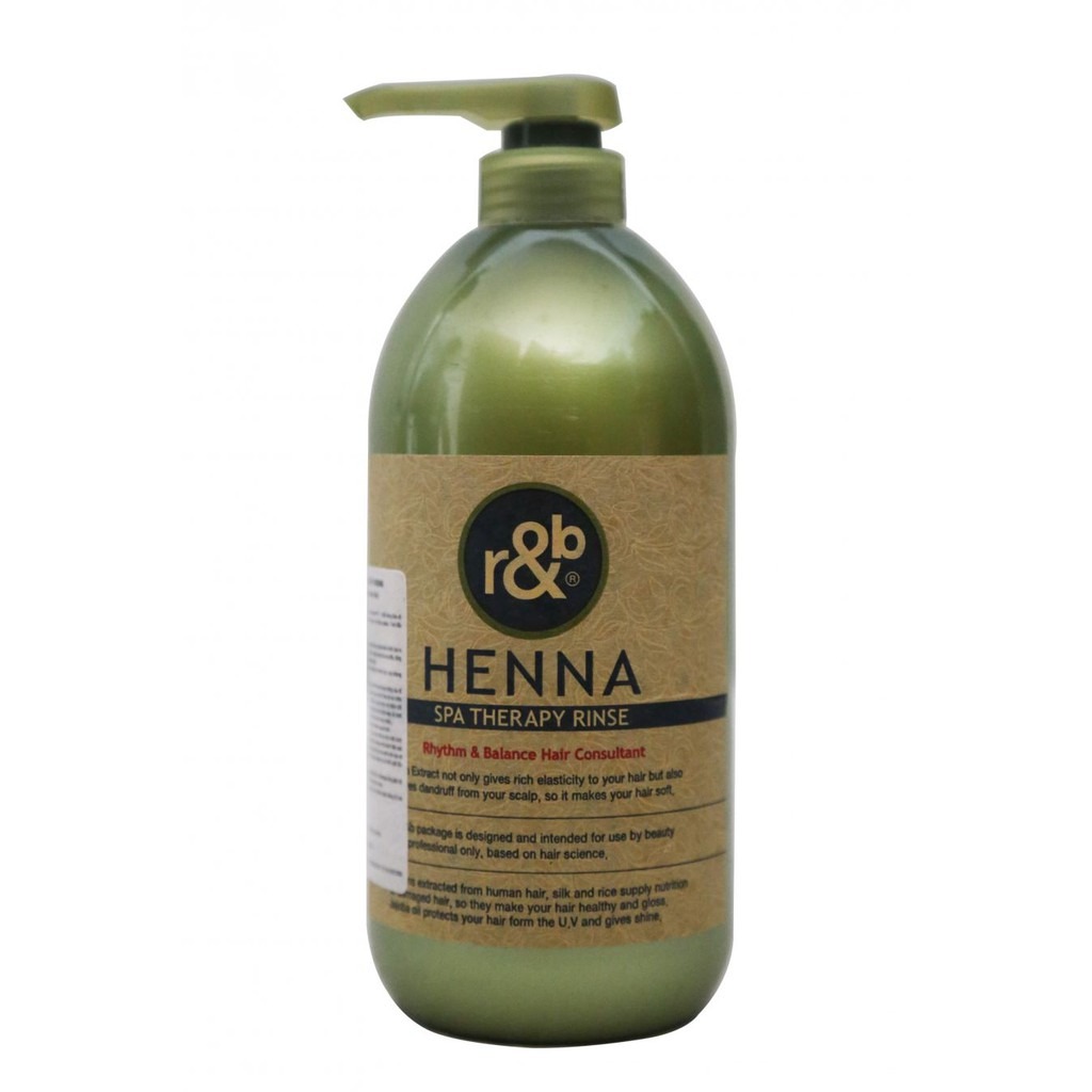 Dầu gội + dầu xả thảo dược r&b henna 1000ml