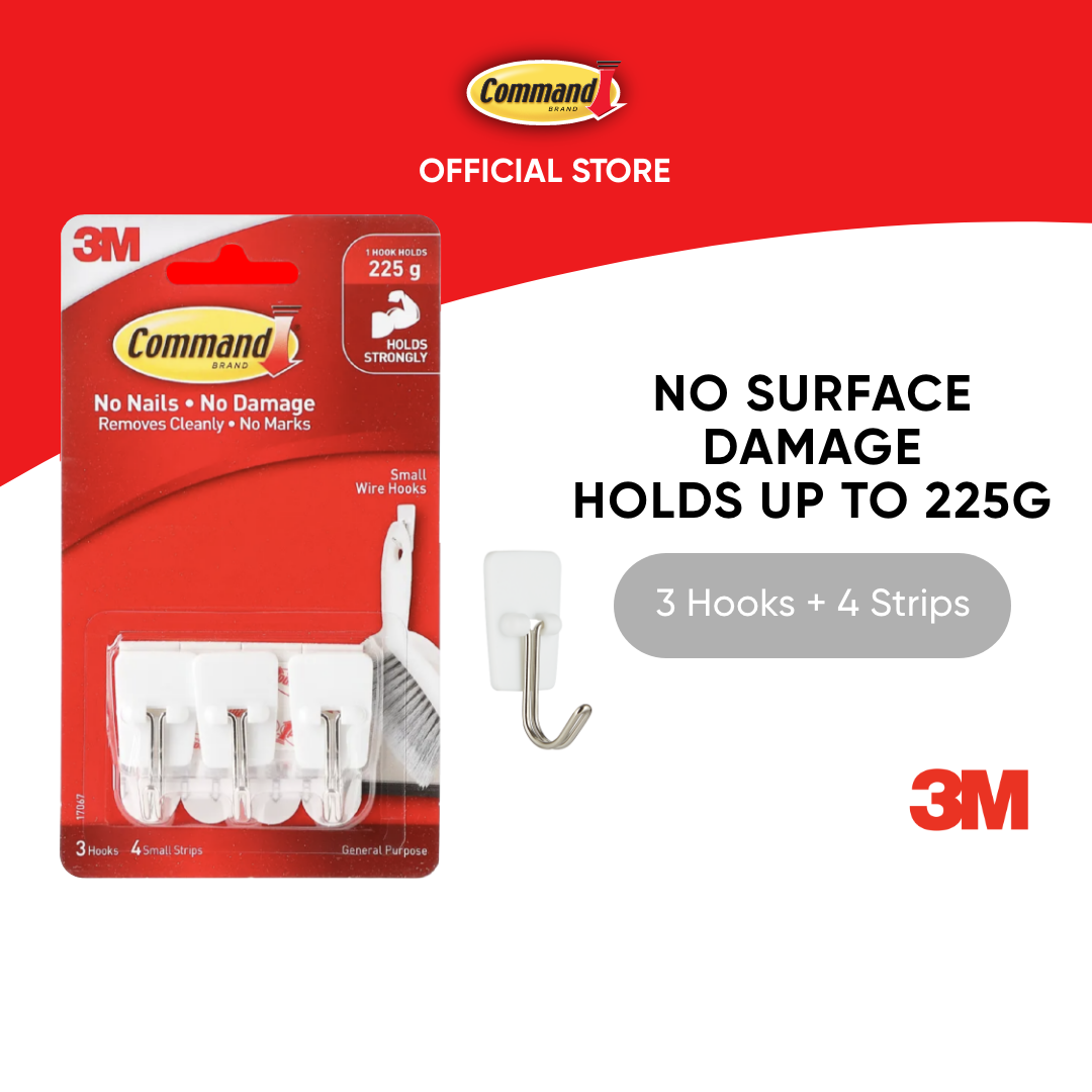 3M, 17003 Command Hooks and Strips -Large