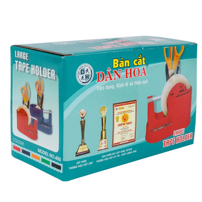 CẮT BĂNG KEO DÂN HOA 400 2,4CM ĐỂ BÀN
