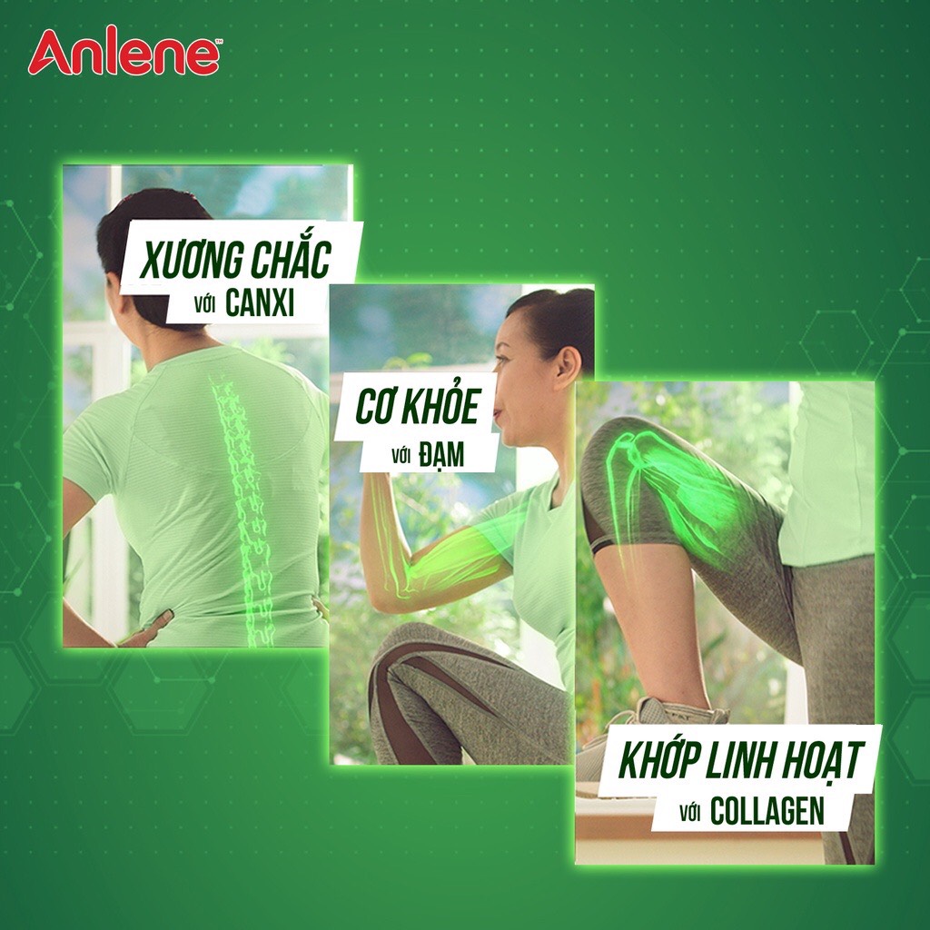Sữa Bột Anlene Gold Hương Vani Lon 800g 3X (3 Khỏe Cơ, Xương, Khớp - Dành cho người trên 40 tuổi) - HSD luôn mới