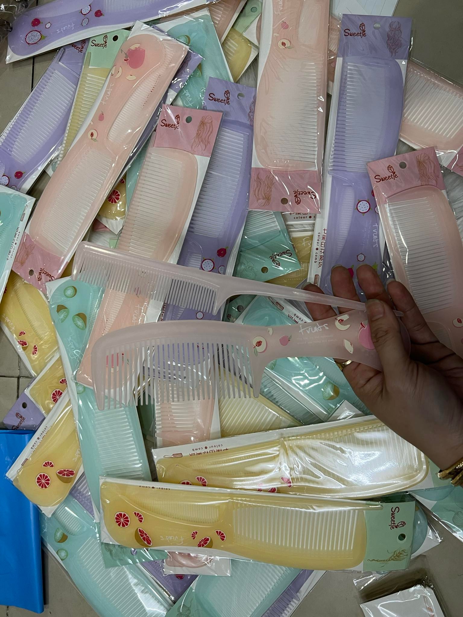 Bộ 2 Lược Chải Tóc Tạo Kiểu tóc Đa Năng