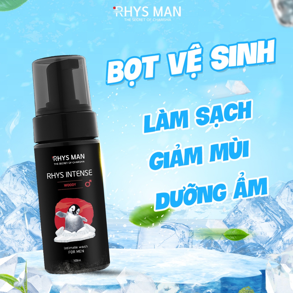 Bọt vệ sinh nam giới Menitems 100ml