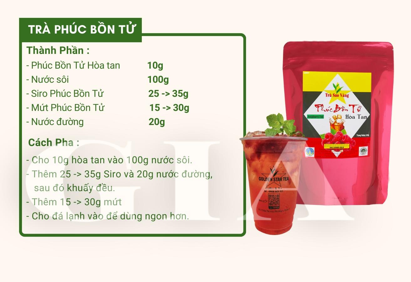 Trà hòa tan Sao Vàng gói 500g