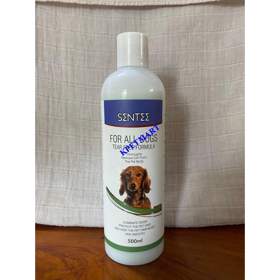 Sữa tắm cho chó mèo sentee chai 500ml - dầu tắm chó mèo mềm mượt lông- kpetmart