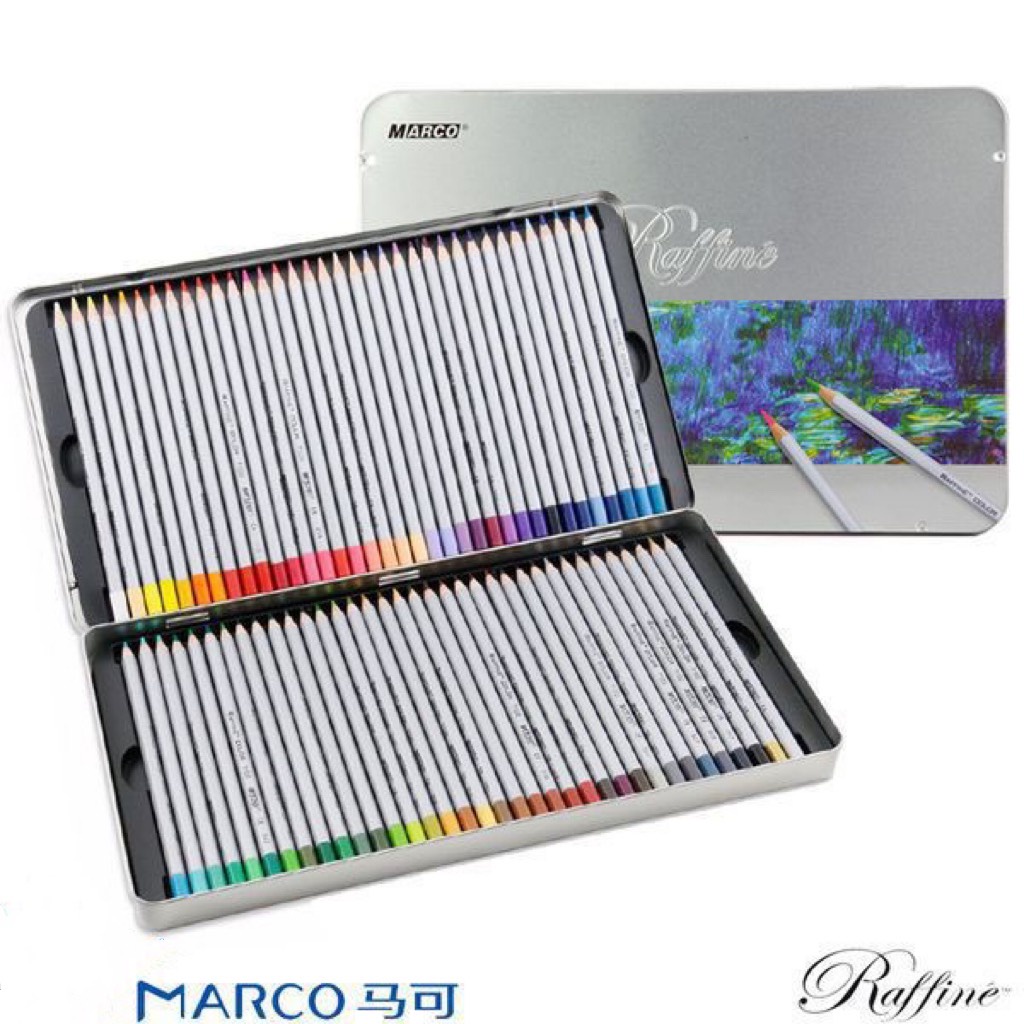 Chì màu MACRO RAFFINE 24/36/48 màu cao cấp (Hộp Thiếc)