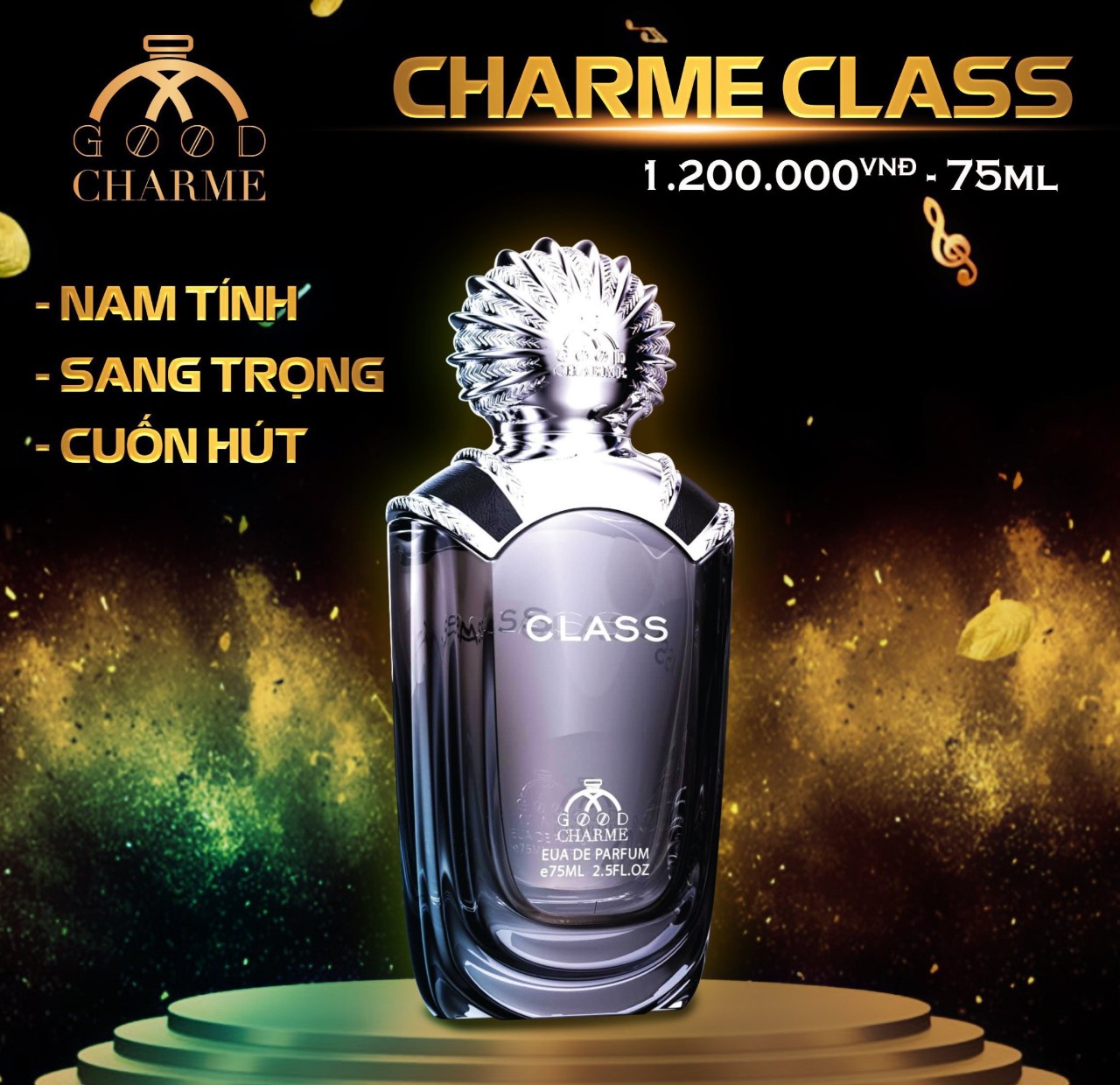 Nước Hoa Nam Class 75ml chính hãng