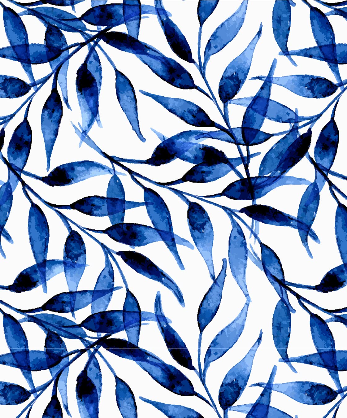Sách Ngoại Văn - Fahasa - Blue & White Note Cards, 24 Blank Cards: 8 Unique Designs With 25 Patterned Envelopes