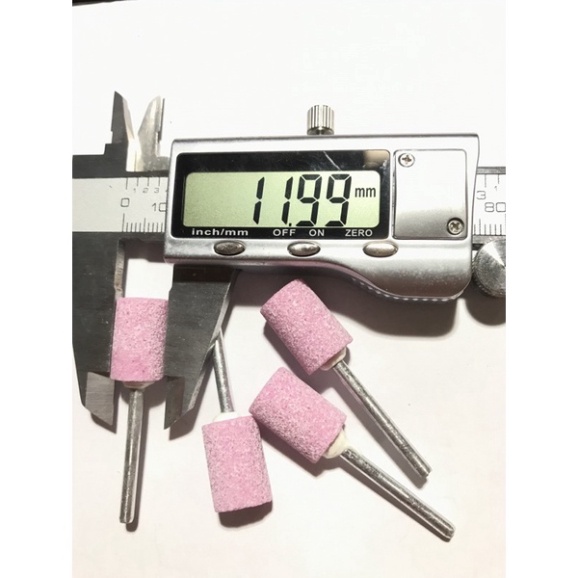 Đá mài trụ 10mm hoặc 12mm cán 3mm