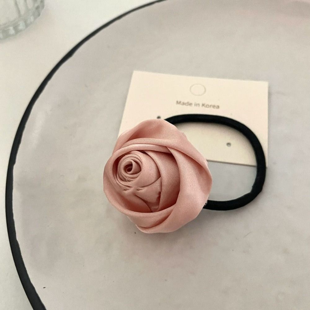 Huiheyu kẹp tóc hoa sứ kẹp hoa lan hồ điệp kẹp tóc hoa kẹp tóc lan hồ điệp kẹp tóc xinh cho nữ hoa kẹp tóc hoa sứ Hoa Dây Buộc Tóc Hoa Hồng Vải Pháp Vòng buộc tóc nữ Khí chất Dây Buộc Tóc co giãn Buộc Tóc sa tanh Cô Gái