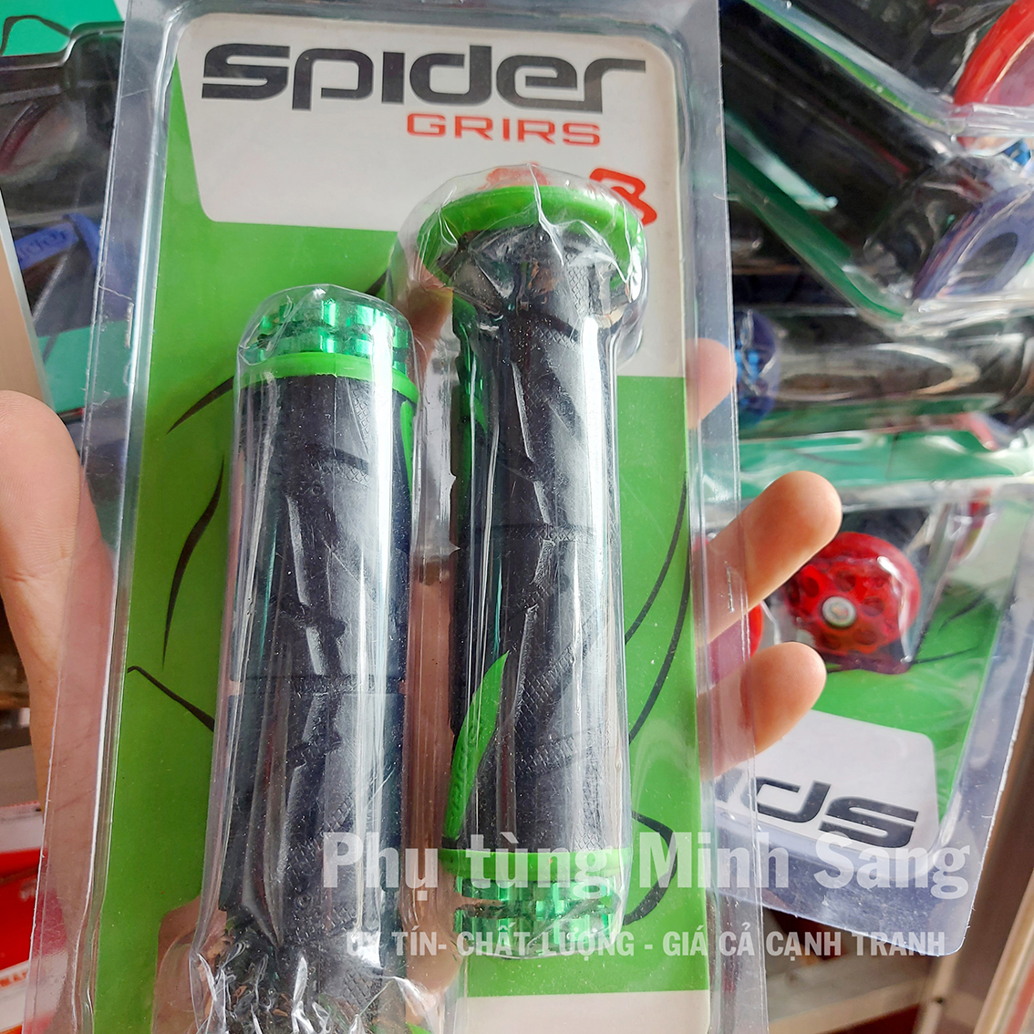 Bao Tay xe máy Spider CÓ GÙ giá 1 cặp