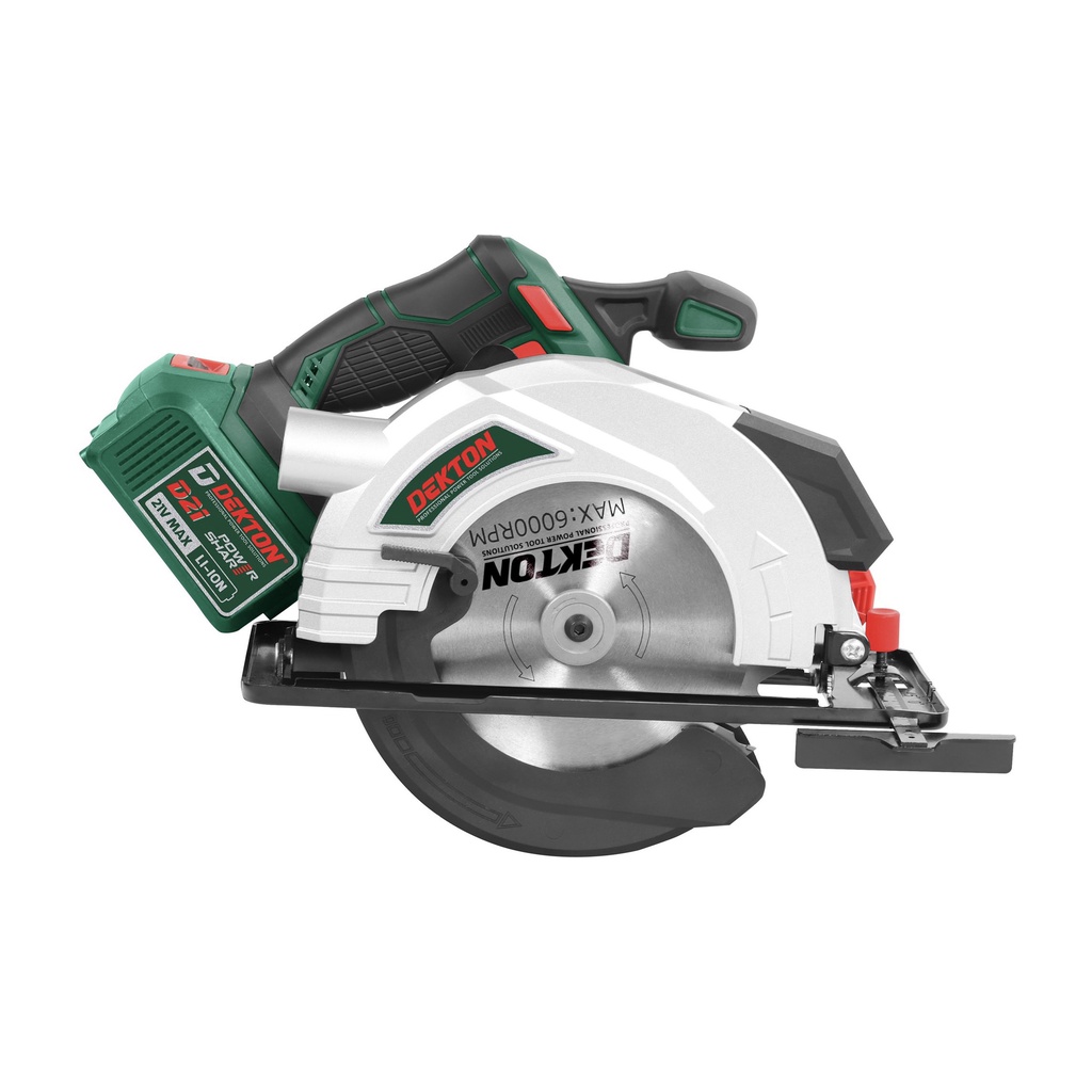 Máy cưa gỗ 185mm dekton motor brushless / d21-cg185 / dùng pin d21