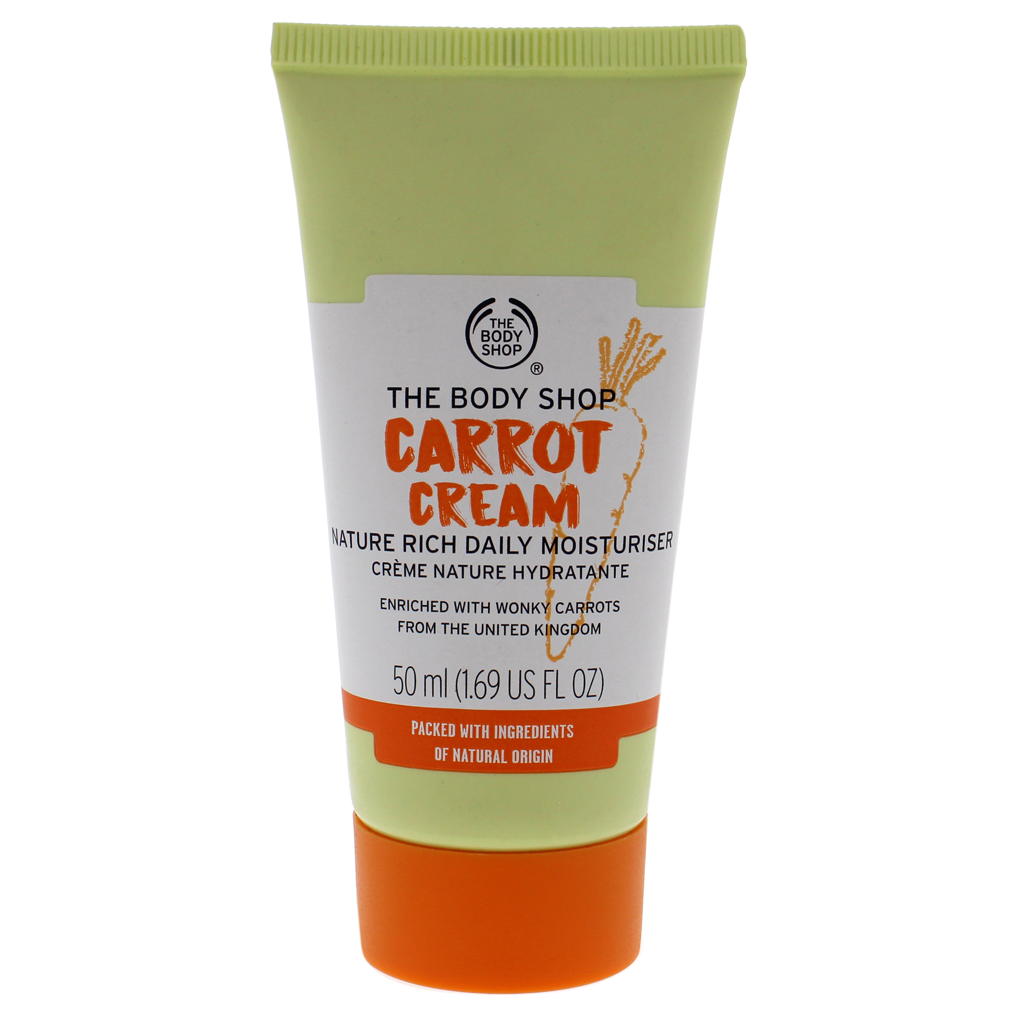 carrot cream moisturizer