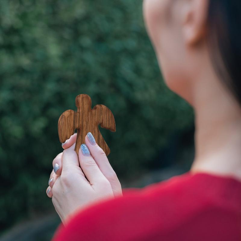 Hand Size Cross Pocket Wooden Holding Hand Crosses Unique Hand Crosses Hand Held Wood ...