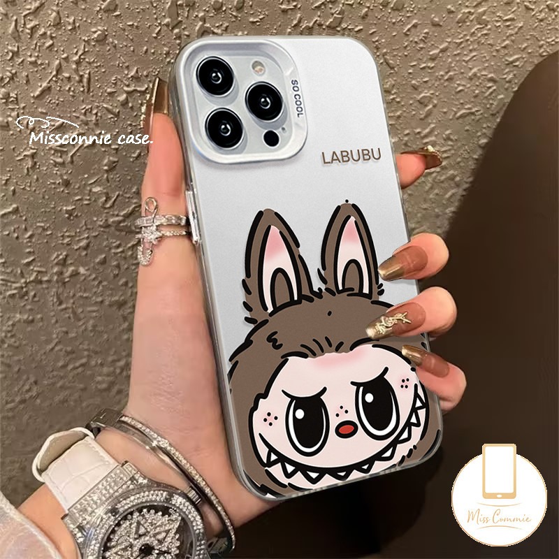 Cute Graffiti Cartoon Pop Mart Labubu Phone Case Compatible For Oppo A18 A17 A96 A78 A76 A58 A38 A3s A57 A16 A16s A55 A77s A12 A77 A74 A9 A5s A1K A17k A53 A7 A31 A98 A52 Reno 5F 8T 5 Luxury Metal. 