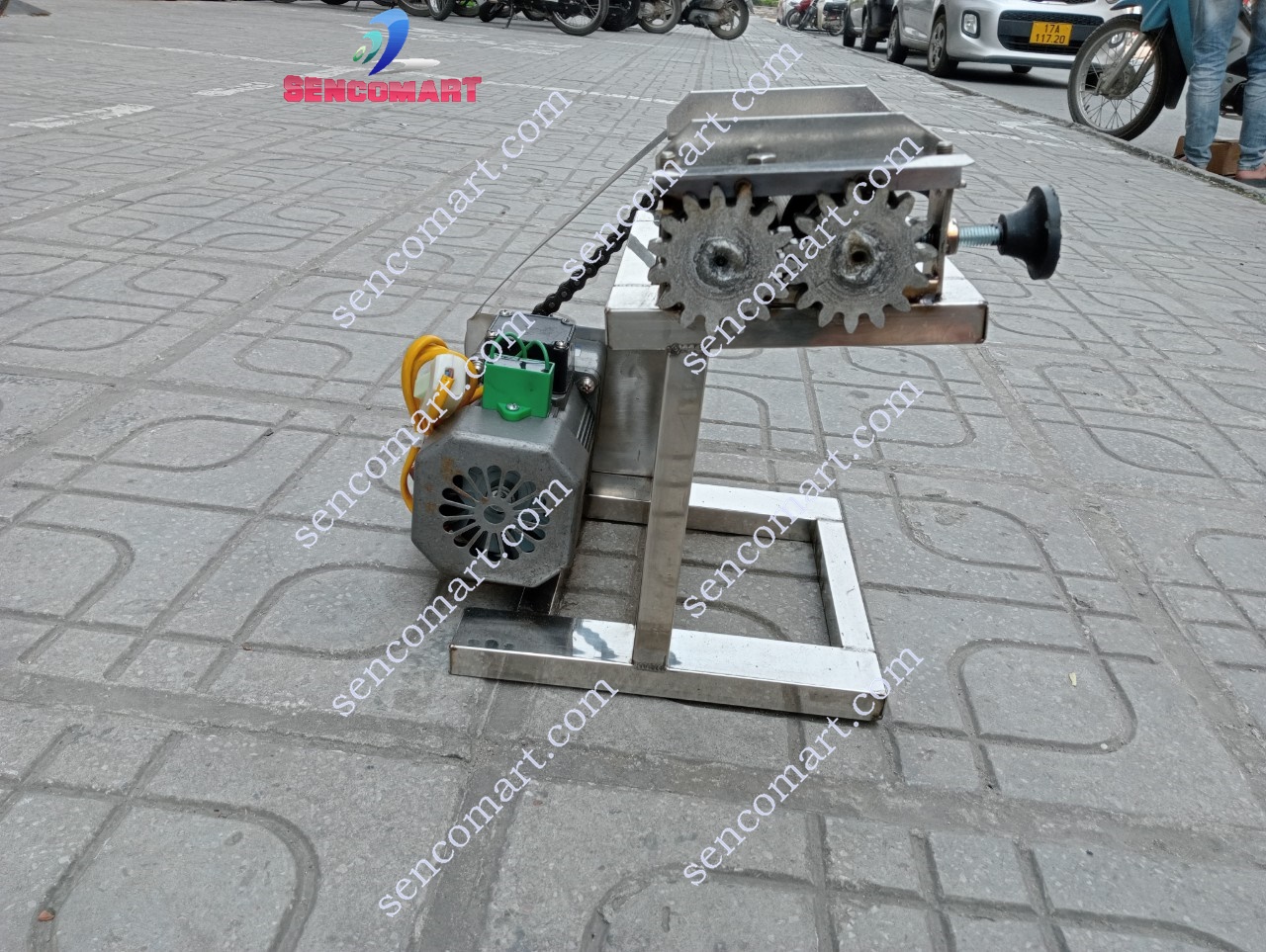 Máy cán mực chạy điện 220V đa chức năng
