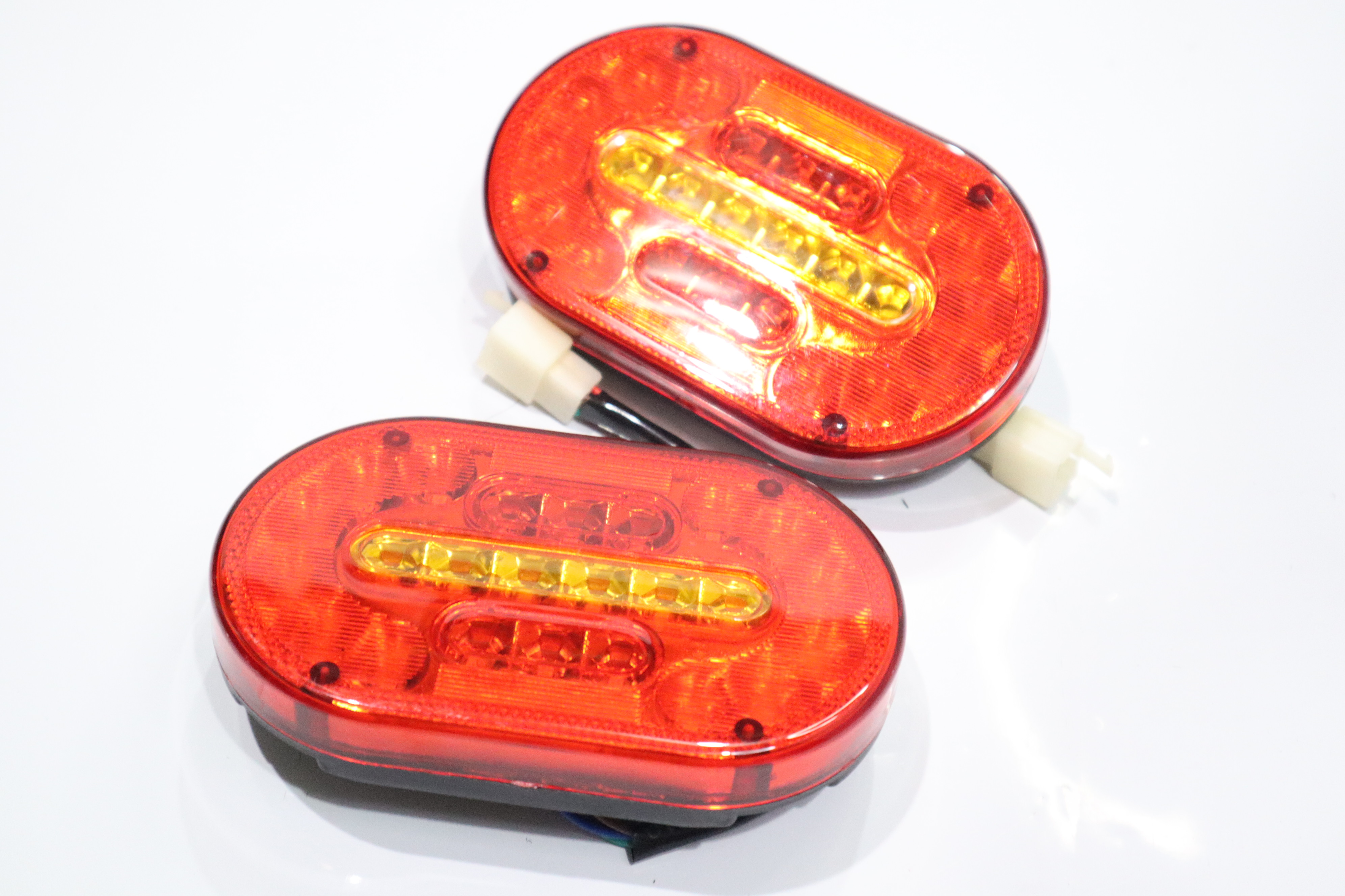 Ebike tail light 48 to 60volts, LED array for signal light, brake