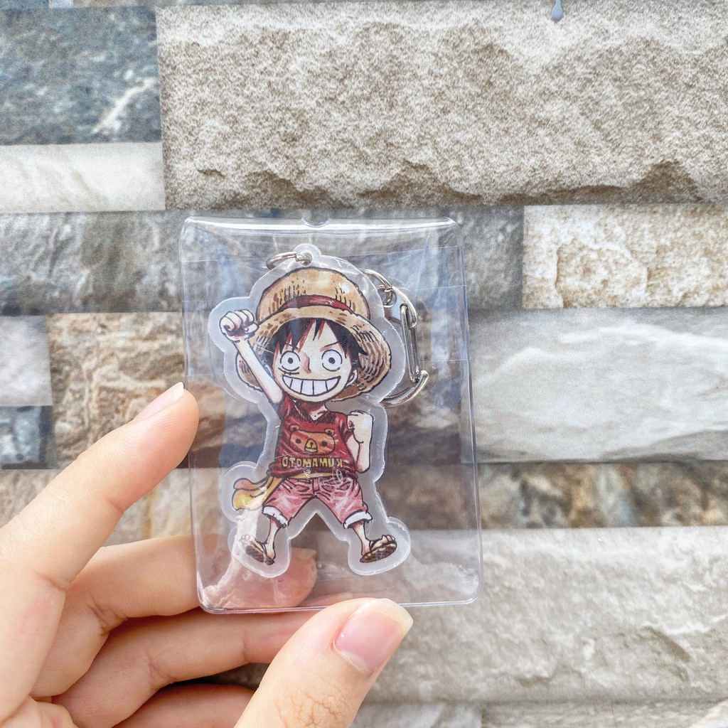 ( Mica trong acrylic) Móc khóa Boruto: Naruto Next Generations in hình anime chibi