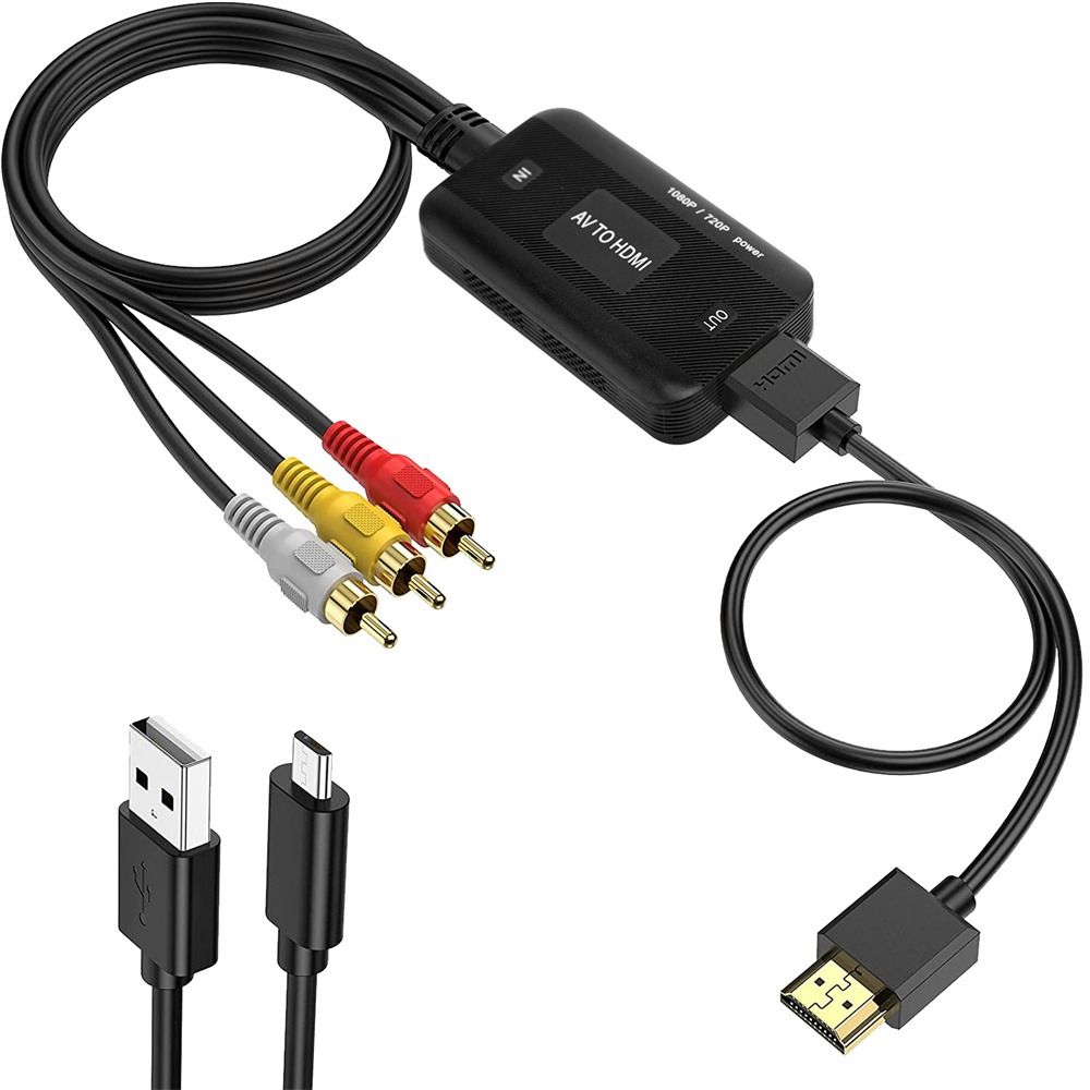 Egrt hỗ trợ 1080p phổ thông av/rca sang hdmi bộ chuyển đổi video cáp rca sang hdmi rca cái/đực âm thanh chuyển đổi bộ chuyển đổi hdmi bộ chuyển đổi av sang hdmi bộ chuyển đổi av sang hdmi